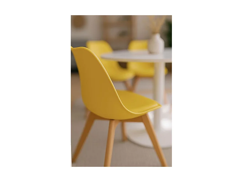Sillas Comedor - Silla Synk Basic - Amarillo