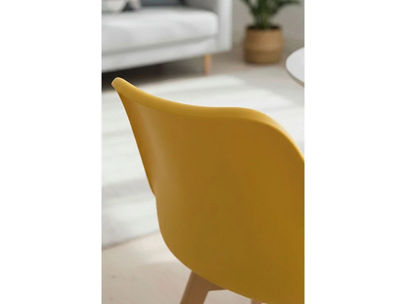 Sillas Comedor - Silla Synk Basic - Amarillo
