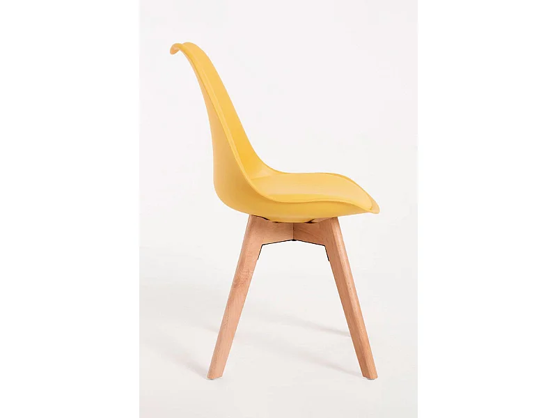 Sillas Comedor - Silla Synk Basic - Amarillo