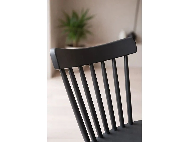 Sillas Comedor - Silla Leka - Gris oscuro