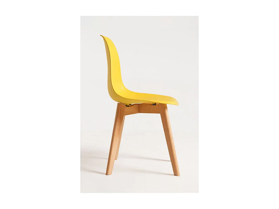 Sillas Comedor - Silla Kelen - Amarillo