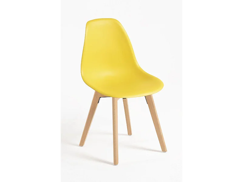Sillas Comedor - Silla Kelen - Amarillo
