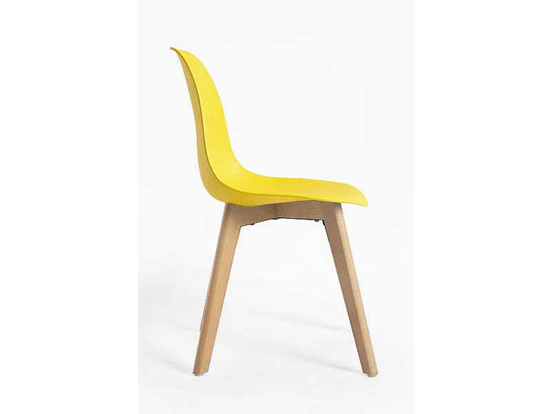 Sillas Comedor - Silla Kelen - Amarillo
