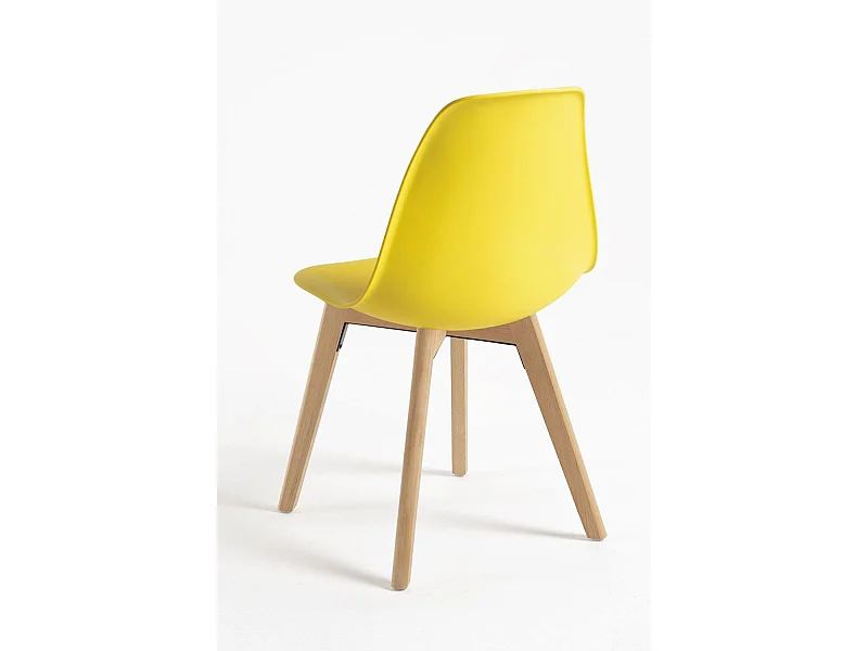 Sillas Comedor - Silla Kelen - Amarillo