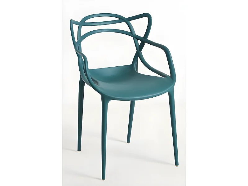 Sillas Comedor - Silla Korme - Verde azulado