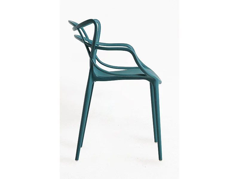 Sillas Comedor - Silla Korme - Verde azulado