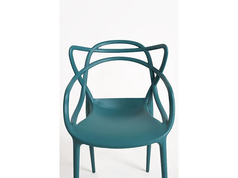 Sillas Comedor - Silla Korme - Verde azulado