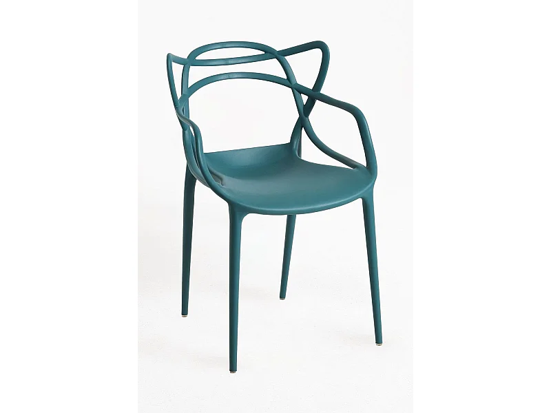 Sillas Comedor - Silla Korme - Verde azulado