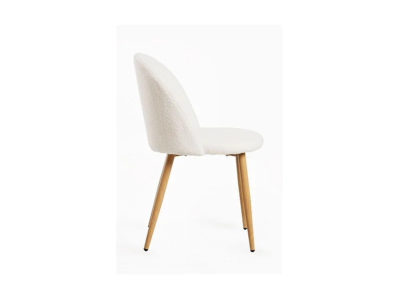 Sillas Comedor - Silla Vint Borreguito - Blanco