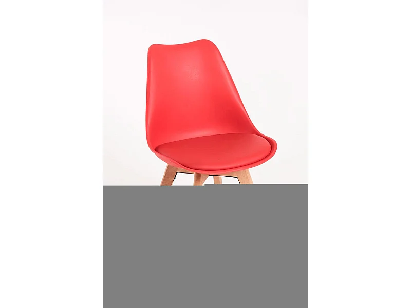 Sillas Comedor - Silla Synk Basic - Rojo