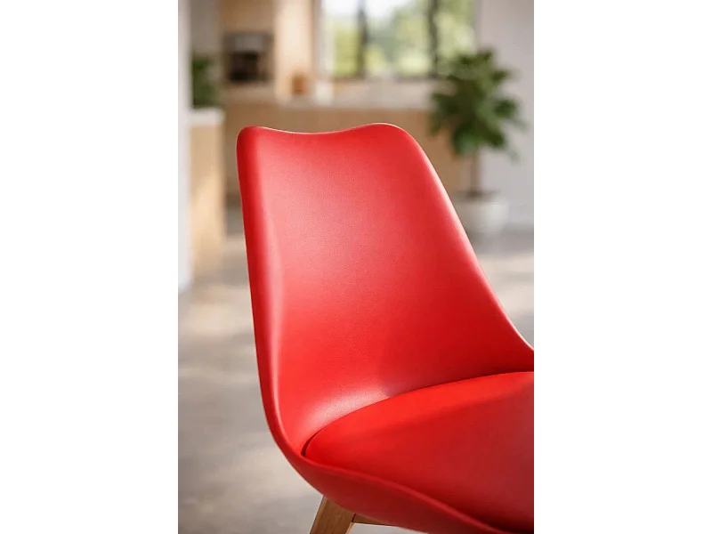 Sillas Comedor - Silla Synk Basic - Rojo