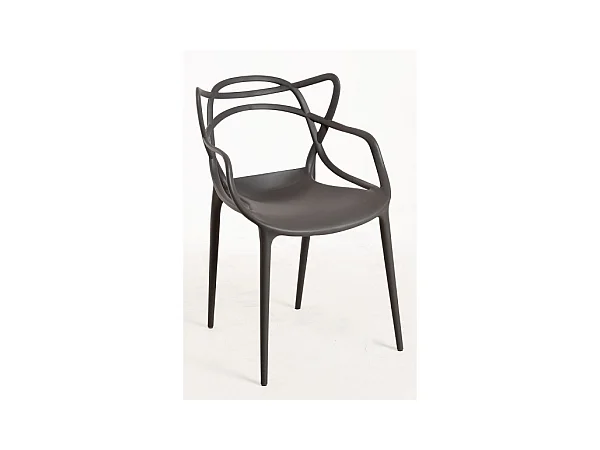 Sillas Comedor - Silla Korme - Gris oscuro