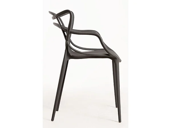 Sillas Comedor - Silla Korme - Gris oscuro
