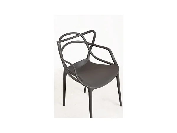Sillas Comedor - Silla Korme - Gris oscuro