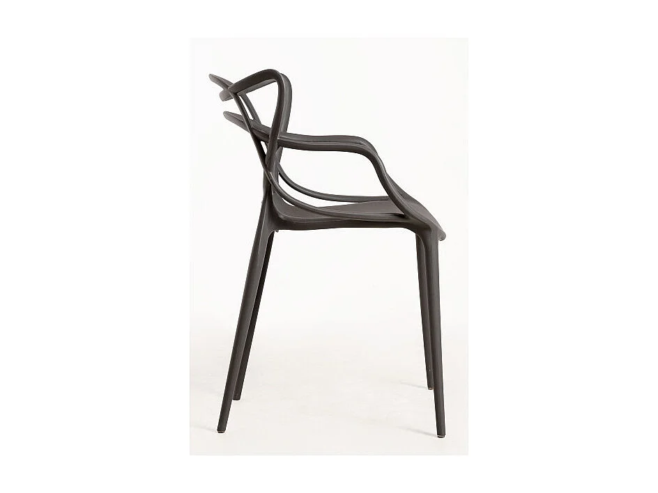 Sillas Comedor - Silla Korme - Gris oscuro
