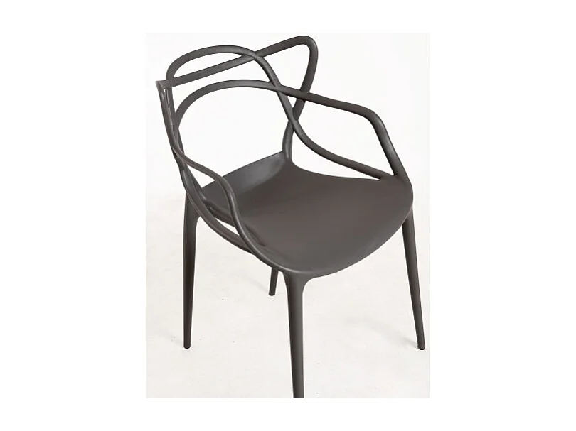 Sillas Comedor - Silla Korme - Gris oscuro