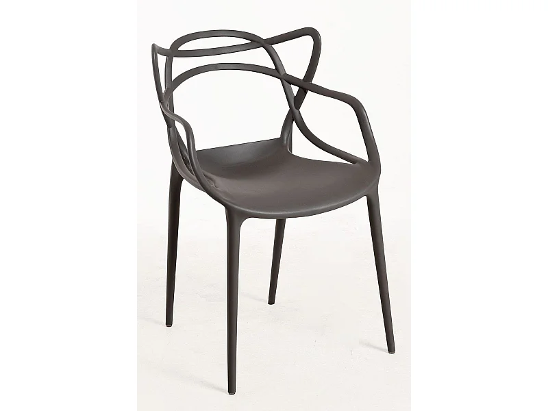 Sillas Comedor - Silla Korme - Gris oscuro