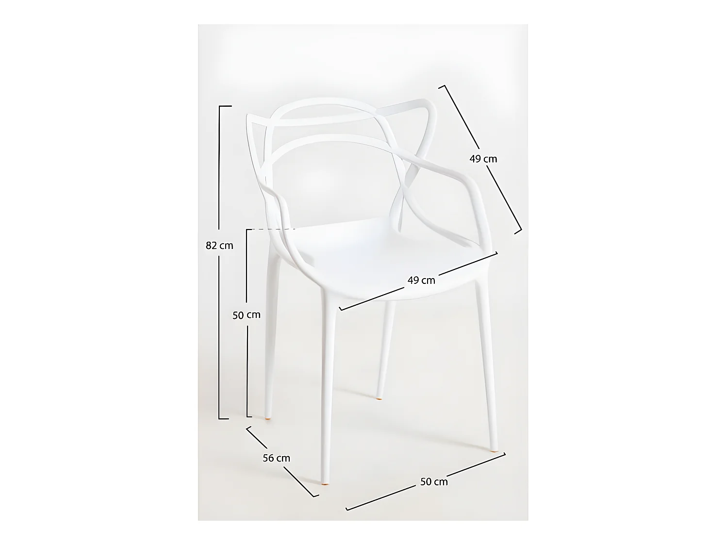 Sillas Comedor - Silla Korme - Blanco