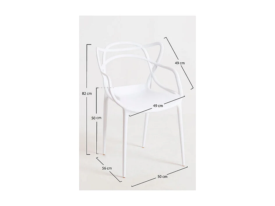 Sillas Comedor - Silla Korme - Blanco