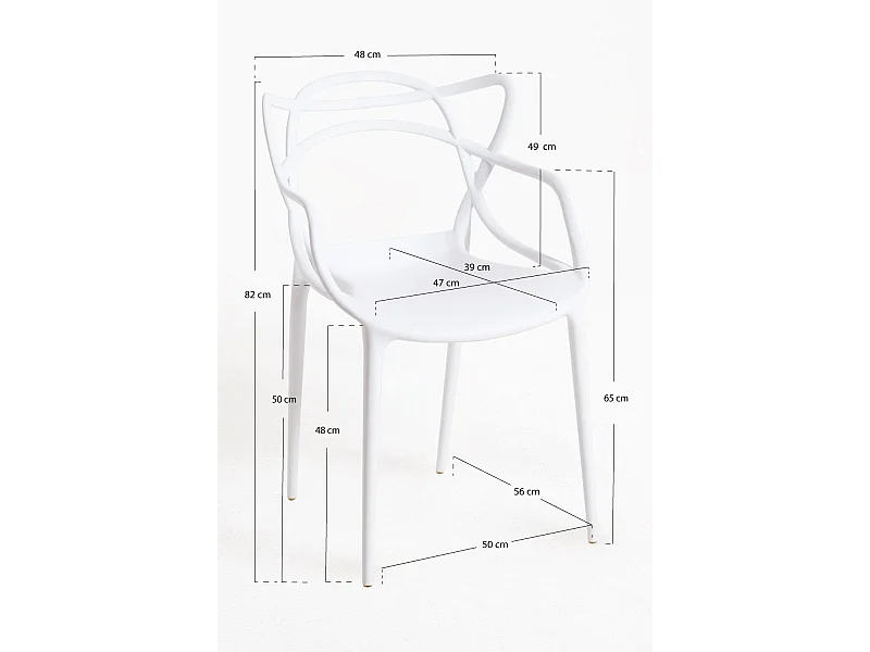 Sillas Comedor - Silla Korme - Blanco