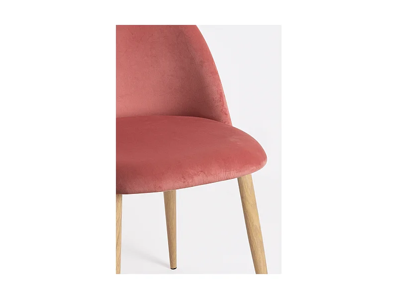 Packs Sillas Comedor - Pack 6 Sillas Vint Terciopelo - Rosa