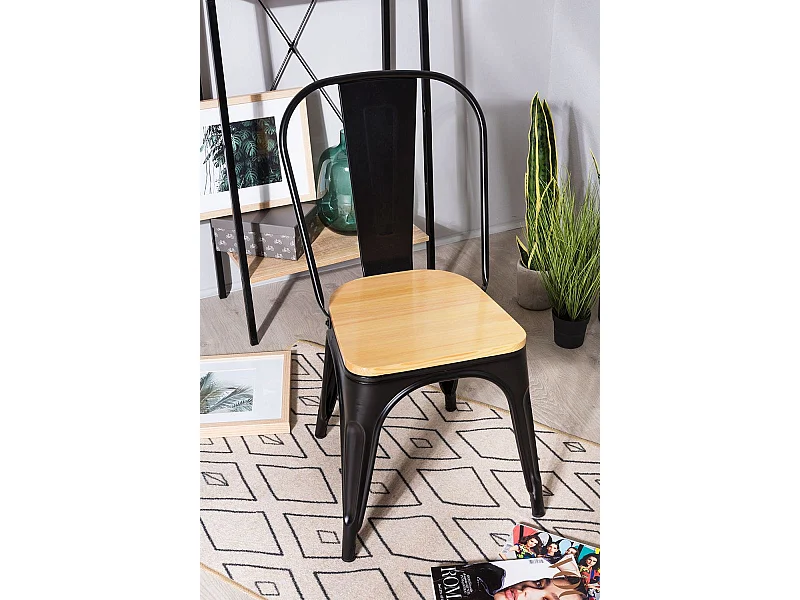 Sillas Comedor - Silla Torix Madera Natural - Marrón