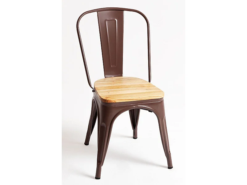 Sillas Comedor - Silla Torix Madera Natural - Marrón