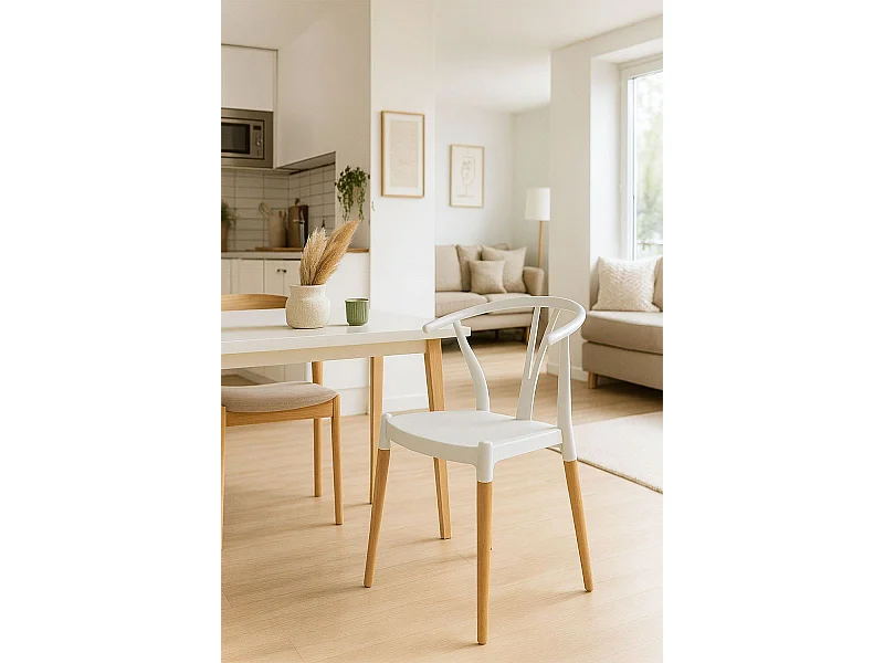 Sillas Comedor - Silla Tahi - Blanco