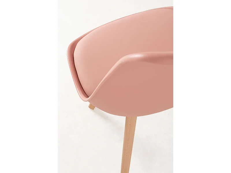Packs Sillas Comedor - Pack 2 Sillas Synk Basic - Rosa Avellana