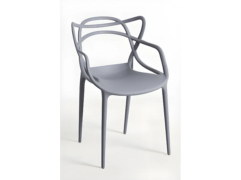 Sillas Comedor - Silla Korme - Gris