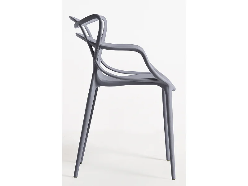 Sillas Comedor - Silla Korme - Gris