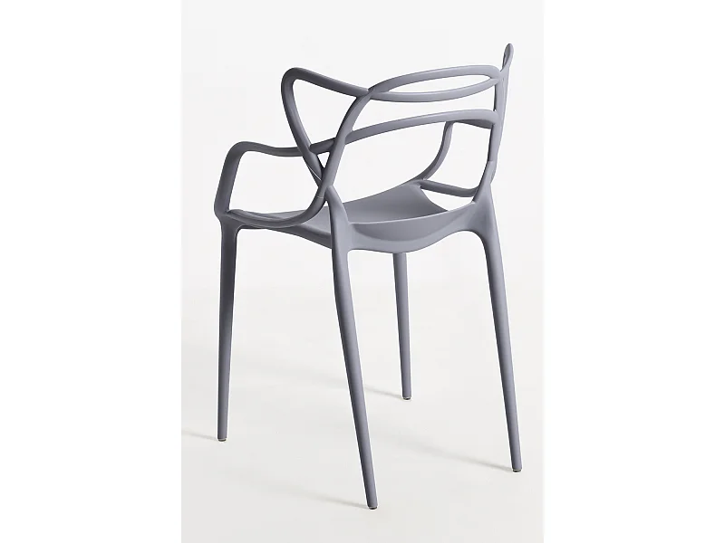 Sillas Comedor - Silla Korme - Gris