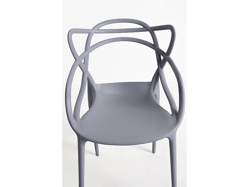 Sillas Comedor - Silla Korme - Gris