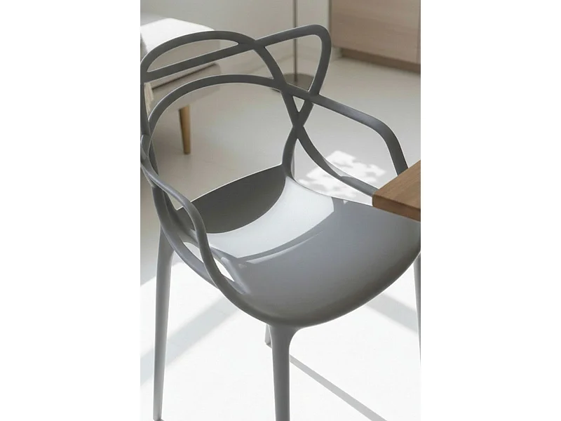 Sillas Comedor - Silla Korme - Gris
