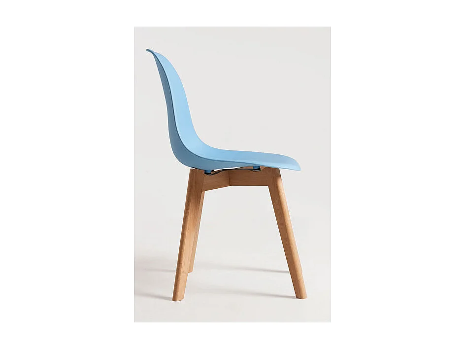 Sillas Comedor - Silla Kelen - Azul cielo