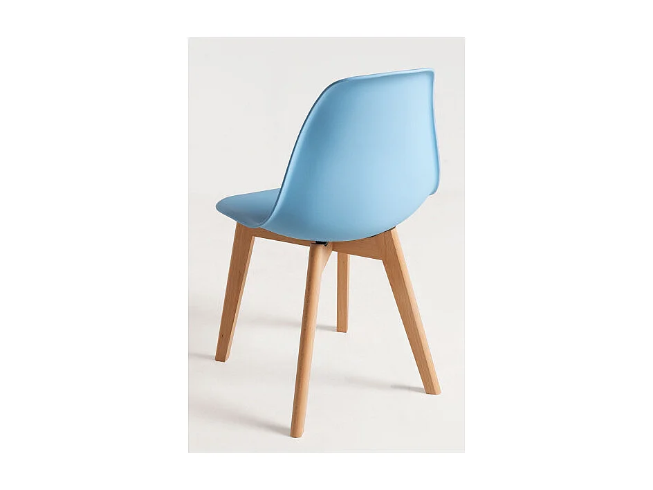 Sillas Comedor - Silla Kelen - Azul cielo