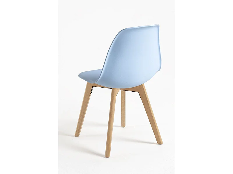 Sillas Comedor - Silla Kelen - Azul cielo