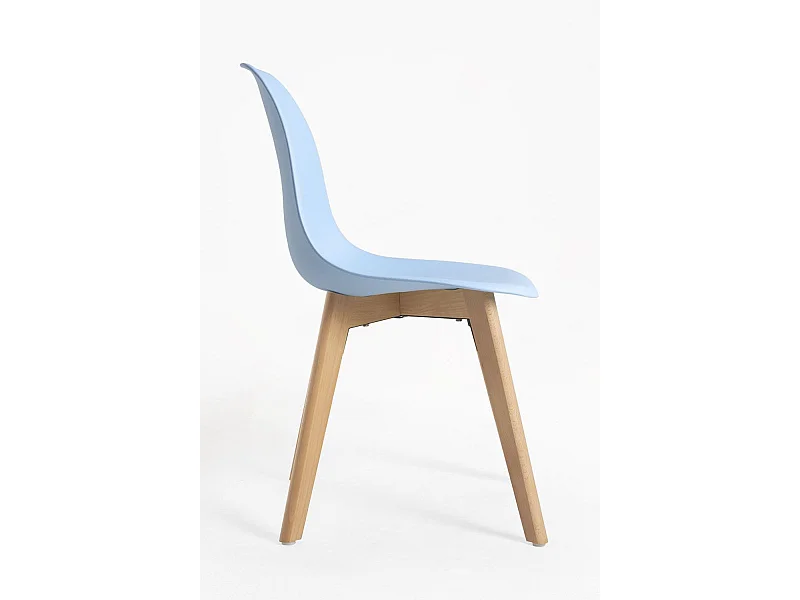 Sillas Comedor - Silla Kelen - Azul cielo
