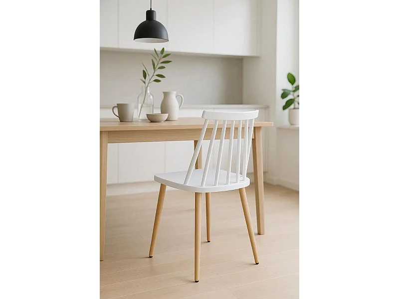 Sillas Comedor - Silla Bik - Blanco