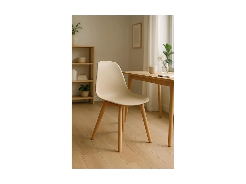 Sillas Comedor - Silla Kelen - Beige