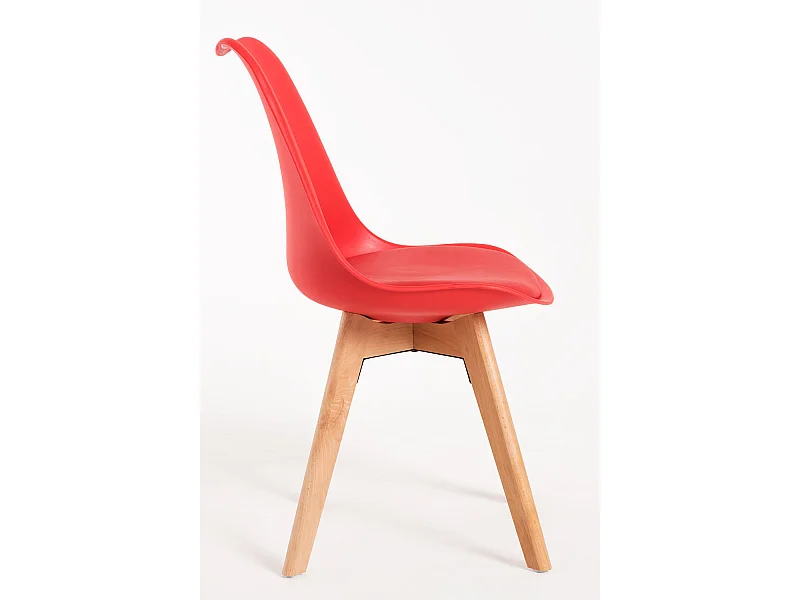 Packs Sillas Comedor - Pack 6 Sillas Synk Basic - Rojo
