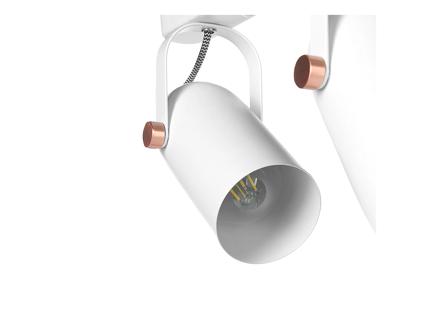 3-lichts spot TYRIA Verstelbaar Metaal Wit