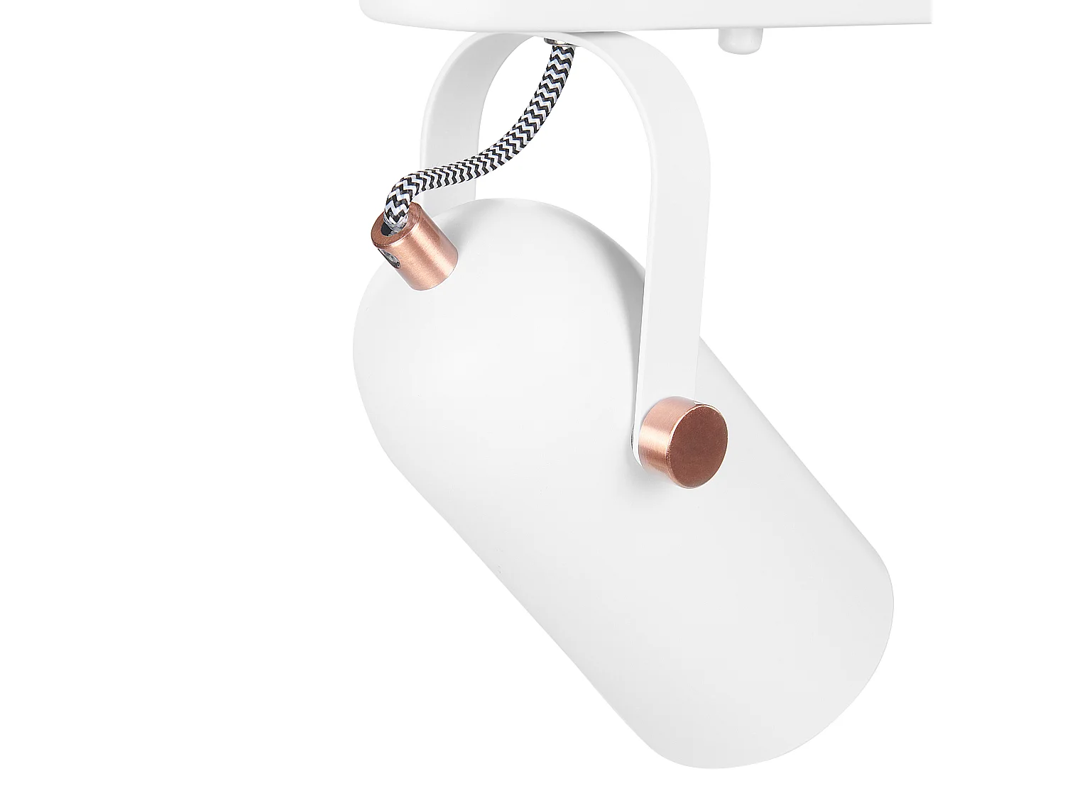 Faretto a 3 luci TYRIA Regolabile Metallo Bianco