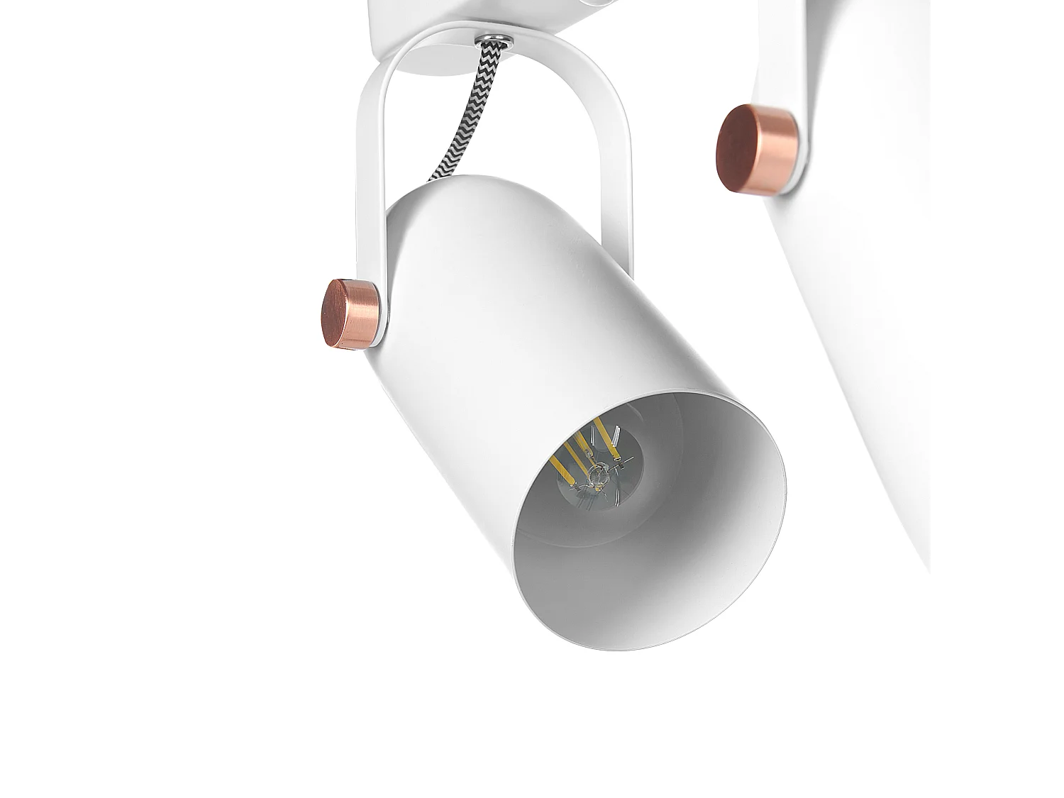 3-lichts spot TYRIA Verstelbaar Metaal Wit