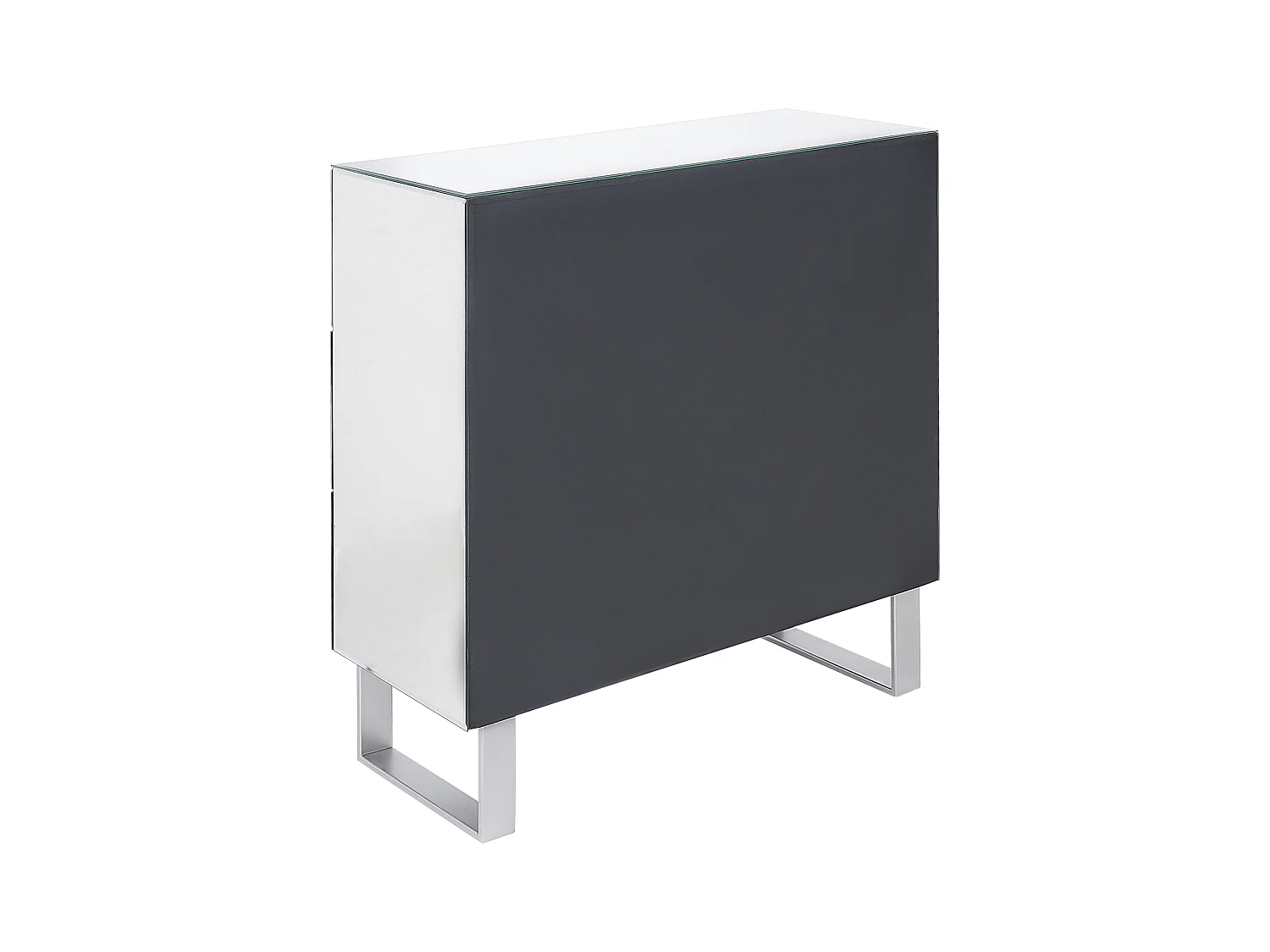 Ladekast 5 lades NESLE Spiegelend zilver