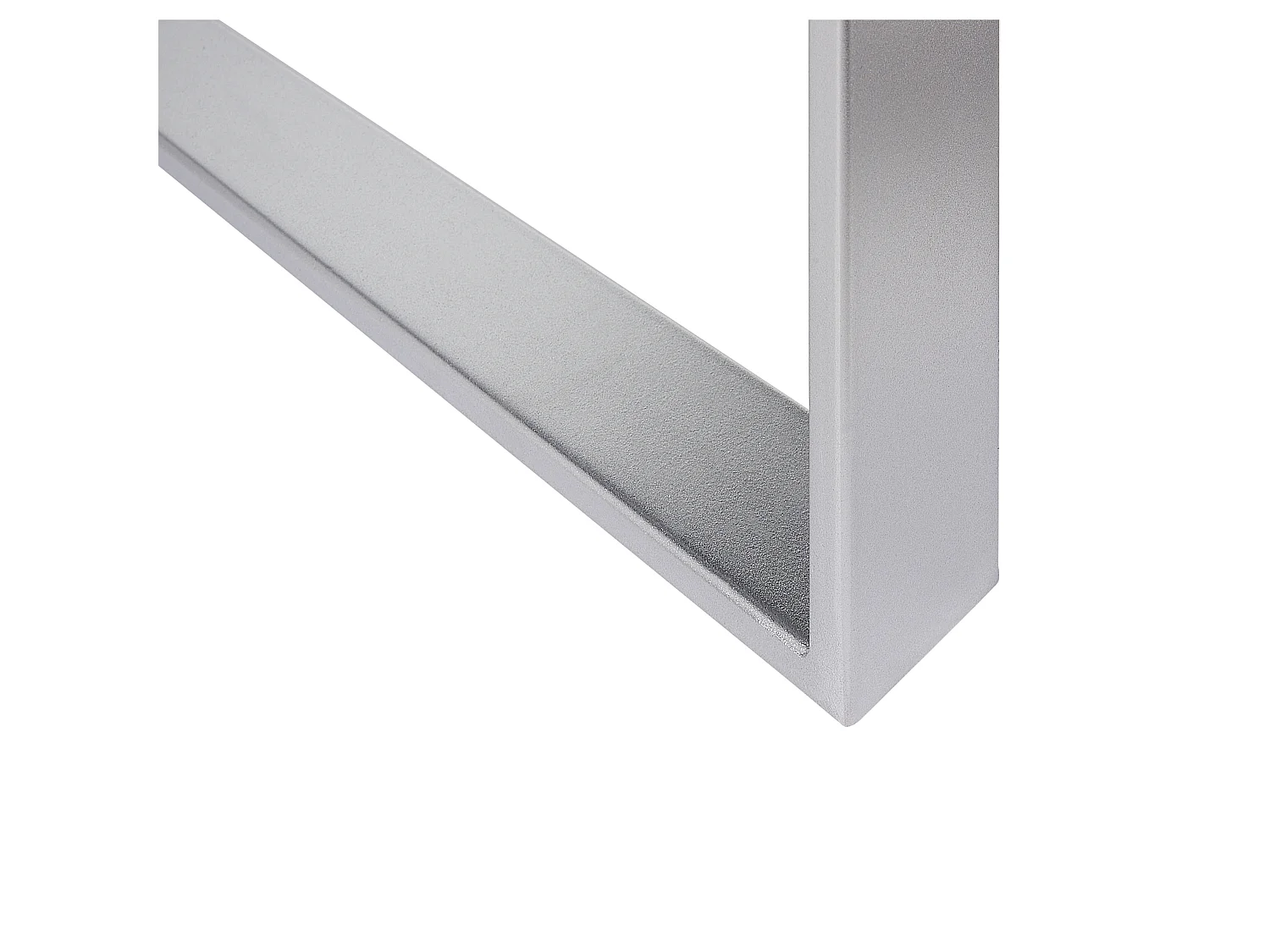 Table basse NESLE Miroir argenté avec rangement