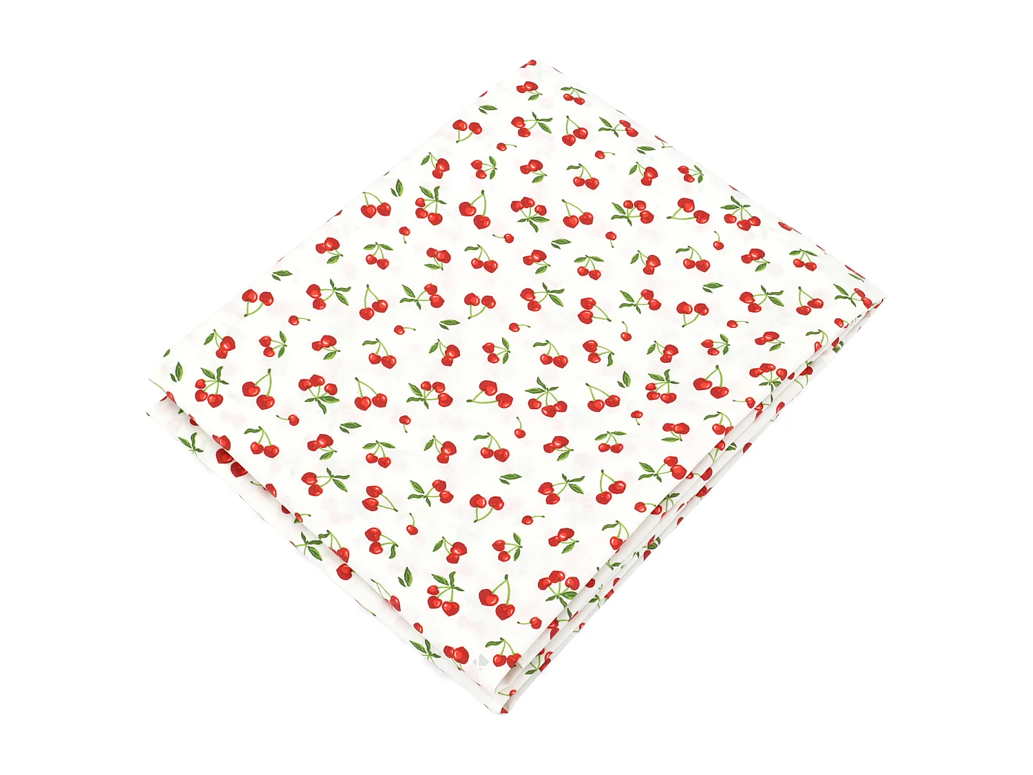 Nappe rectangle enduit 150x350 cm CERISES Blanc