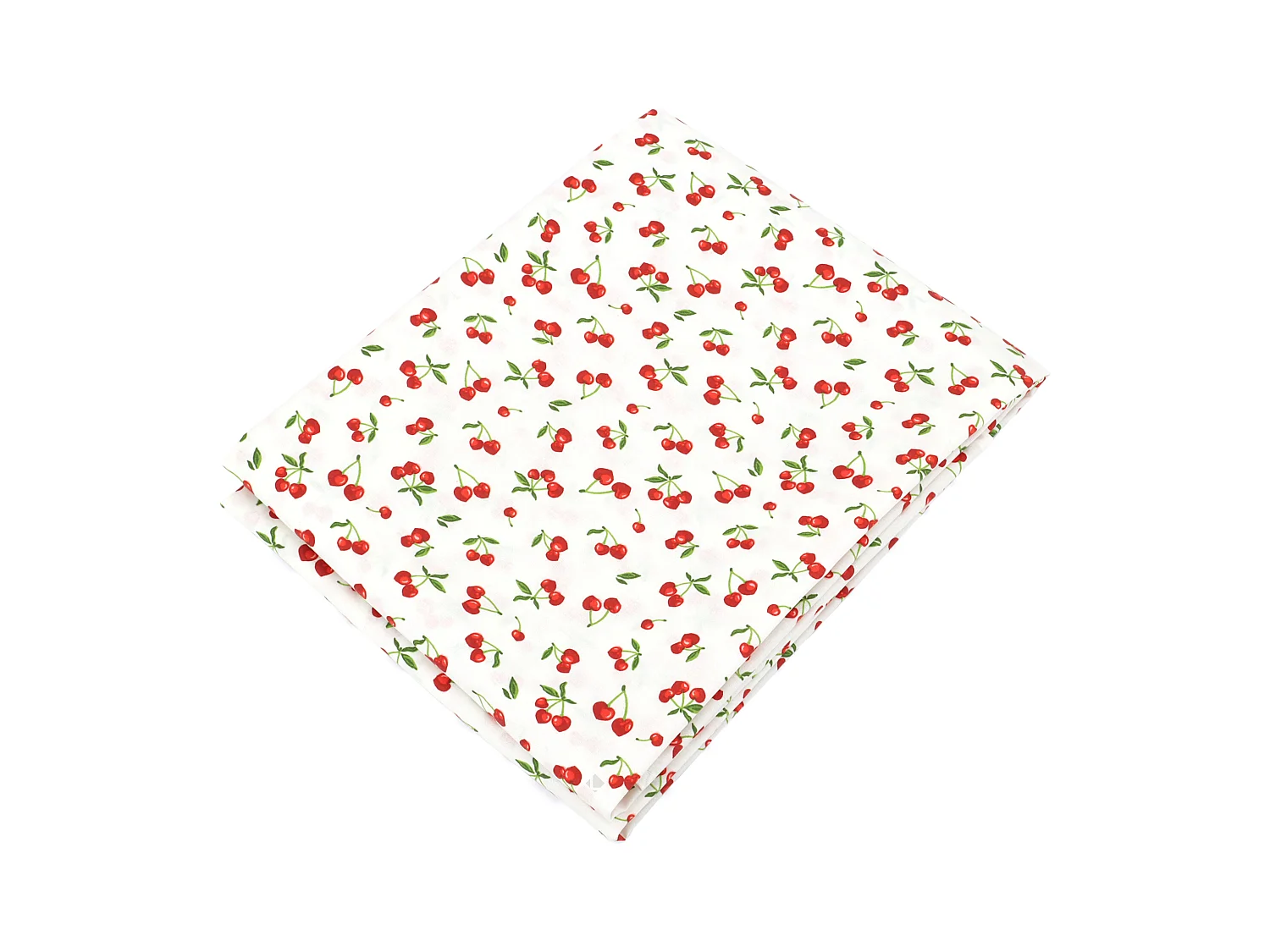 Nappe rectangle enduit 150x300 cm CERISES Blanc