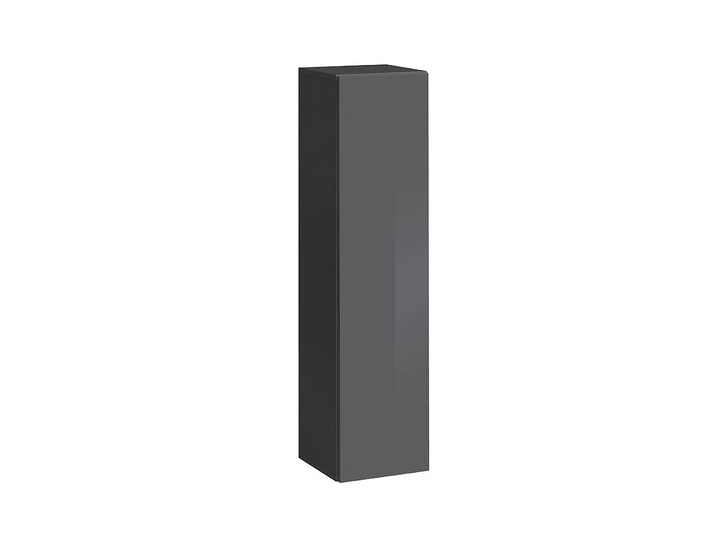 Hangende kolomkast – Grijs – Collectie SWITCH – 30x120 cm – Modern ontwerp