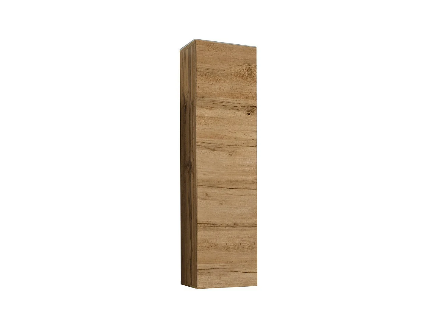 Zwevende kast middelgroot model in eikenkleur voor woonkamer, collectie SWITCH.